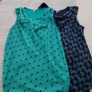 Womens Halogen Size XL Sleeveless Blouse